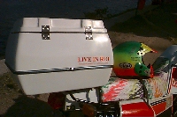 Across Americas - Aventura de Moto - Todo o material necessario estara num BAU de Fibra