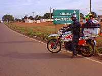 Across Americas - Aventura de Moto - Saida de Rondon�polis