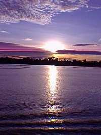 Across Americas - Aventura de Moto - Entardecer em Porto Velho