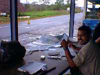 Across Americas - Aventura de Moto - Fronteira com Venezuela